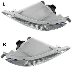 img 1 attached to AutoJoy Club Fog Lights for Toyota Camry, Corolla, and Solara (2002-2008) - Clear Lens with Halogen Bulb Switch and Wiring Kit