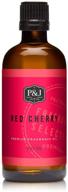 red cherry fragrance oil premium wellness & relaxation logo