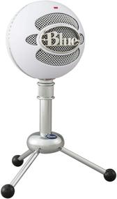 img 4 attached to 🎙️ Синий микрофон USB Blue Snowball для ПК и Mac - подкастинг, гейминг, стриминг, запись микрофона - одновременная/кардиоидная конденсаторная (текстурный белый)