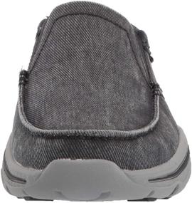 img 3 attached to Skechers Creston Slip Canvas Loafer: Стильная и комфортная обувь для мужчин с дизайном лоферов и без шнуровки