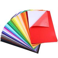 caydo 30-piece adhesive backed felt fabric sheets, 8x12 inches, assorted colors for sewing and diy crafts logo