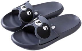 img 3 attached to 👟 Plzensen Non-Slip Outdoor Sandals - Boys' Shoes and Slippers