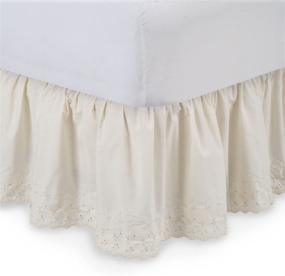 img 4 attached to Повысьте свой интерьер спальни с помощью изделия ShopBedding Bed Skirt.