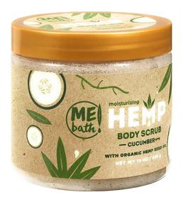 img 1 attached to 🥒 Hemp Body Scrub Cucumber: Reveal Radiant Skin with Nature's Soothing Touch