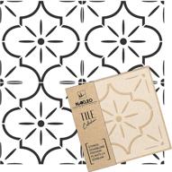 reusable plastic stencil moroccan geometric logo