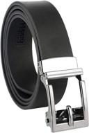 👖 genuine leather ratchet automatic belt by gelante logo