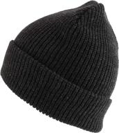 👒 trendy oversized ribbed knit beanie hat for big sized fashion statements logo