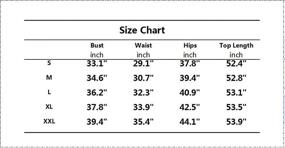 img 1 attached to Ophestin Women Sleeveless Bodysuits Ruffle Women's Clothing