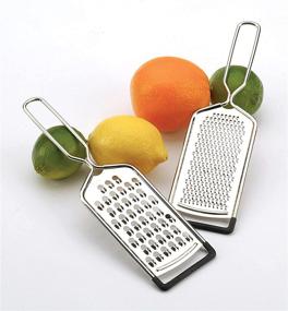 img 1 attached to RSVP International Endurance Stainless Steel Cheese Graters - Set of 2, Grater