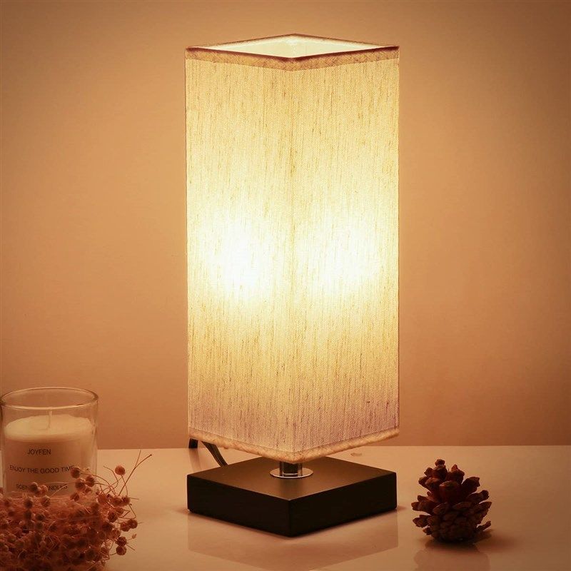 bedside table lamp nightstand included 로고