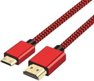 mini hdmi cable usebean braided logo