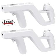 shooting wii grip suitable nintendo controller accessories logo