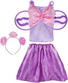 img 1 attached to 👗 Jaja Dress Costume Sets for Girls: Stylish and Fun Outfits for Little Fashionistas