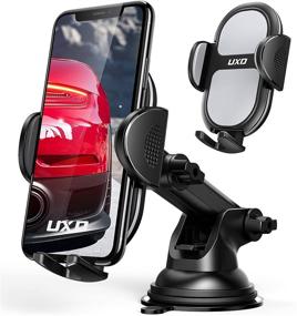 img 4 attached to UXD Patented Dashboard Windshield Compatible Portable Audio & Video in MP3 & MP4 Player Accessories
