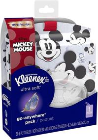 img 1 attached to Soft and Portable: Kleenex Ultra Soft Go-Anywhere Facial Tissues, 1-Soft Flip-Top Pack with Strap – 30 Tissues