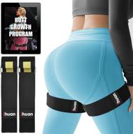 🍑 maximize your leg & butt building: blood flow restriction bands for women- booty logo