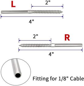 img 3 attached to Handed Railing Stainless Hardware Baluster