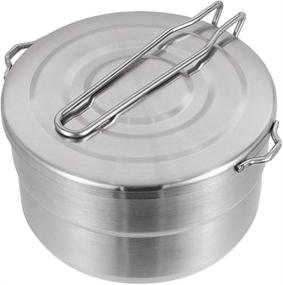 img 1 attached to Посуда для кемпинга Denpetec из нержавеющей стали Емкость