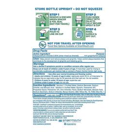 img 3 attached to 🌿 SmartMouth Original Activated & Clinical DDS Mouthwash for Bad Breath & Gums Aid - 16 fl oz Each