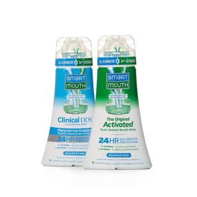 img 4 attached to 🌿 SmartMouth Original Activated & Clinical DDS Mouthwash for Bad Breath & Gums Aid - 16 fl oz Each