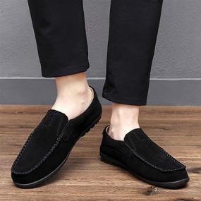 img 3 attached to 👟 Ощутите абсолютный комфорт с мужскими прогулочными туфлями Go Tour Casual Loafer