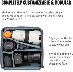 img 2 attached to 📷 Shimoda Medium DSLR Core Unit V2: Versatile Padded Camera Bag Organizer for DSLR, SLR, and Mirrorless Cameras and Lenses