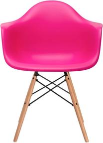 img 3 attached to Poly and Bark Vortex Armchair in Vibrant Fuchsia - Enhancing your SEO!