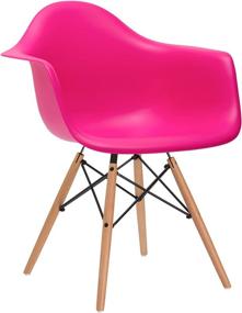 img 4 attached to Poly and Bark Vortex Armchair in Vibrant Fuchsia - Enhancing your SEO!