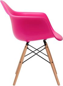 img 2 attached to Poly and Bark Vortex Armchair in Vibrant Fuchsia - Enhancing your SEO!