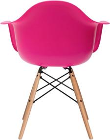 img 1 attached to Poly and Bark Vortex Armchair in Vibrant Fuchsia - Enhancing your SEO!