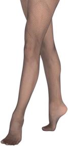 img 1 attached to 🧦 Девочки Seamless Fishnet колготки от Grandeur Hosiery