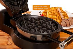 img 1 attached to 🧇 Enhance Your Breakfast Experience with the Secura Upgrade Automatic 360 Rotating Waffle Maker - Non-Stick Belgian Waffles Every Time!