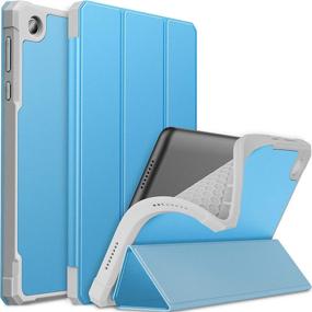 img 4 attached to 🔵 Protective Blue Case for Metrobyt-Mobile Alcatel Joy Tab 2 8-inch 2020 Model 9032Z Tablet - Shockproof & Kid-Friendly