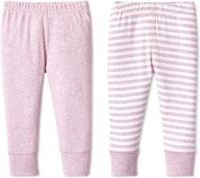 img 4 attached to 👖 Lamaze Baby Organic Essentials 2 Pack Pants - Organic Baby Clothing