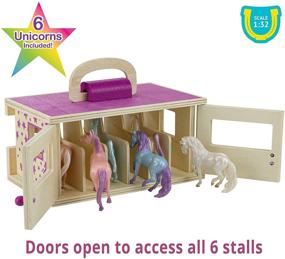 img 1 attached to 🦄 Breyer Unicorn Set: Stablemates Included for Magical Playtime!