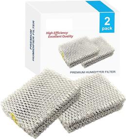 img 3 attached to 🔍 High-Quality HQRP 2-Pack Humidifier Wick Filters: Compatible with Hunter 31941 94124 - Replacement for Hunter 33201, 33202, 33204, 33222, 33223 Humidifiers