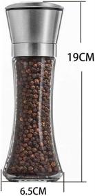 img 3 attached to 🌶️ Adjustable Coarseness Pepper Grinder Set - Food Service Equipment & Supplies