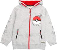 pokemon hoodie sleeve hooded sweater logo