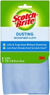 scotch brite dusting microfiber cloth colors household supplies logo