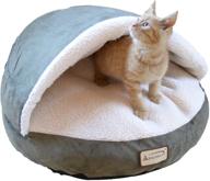 🐈 optimized: armarkat cat bed in laurel green and ivory - enhancing comfort for your feline companion logo