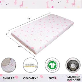 img 3 attached to Standard Toddler Mattress Nursery Breathable
