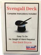 🃏 rock ridge svengali deck: powerful force cards (red, 1 pack - 2 decks) логотип