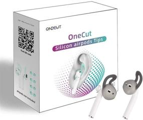 img 2 attached to OneCut 5 Pairs Silicone Ear Tips Compatible For AirPods 1&Amp