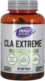 img 4 attached to 💪 NOW Sports Nutrition CLA Extreme: Conjugated Linoleic Acid with Guarana & Green Tea - 90 Softgels for Enhanced Performance