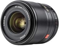 📷 viltrox 23mm f1.4 e auto focus aps-c prime lens | sony e-mount camera compatible a6500 a6300 a6000 a7 series logo