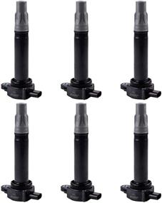 img 3 attached to High Performance MAS Ignition Coil Pack of 6 Replacement for Dodge Charger Nitro Chrysler Volkswagen 2.5L 3.7L 3.5L V6 UF502 UF-609 C1522 - Guaranteed Quality and Compatibility