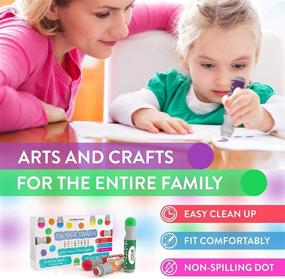 img 2 attached to 🎨 Preschool Arts & Crafts: Washable Activity Set for Children