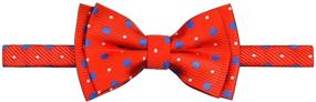 img 2 attached to 🎀 Classy & convenient: Retreez Preppy Polka Microfiber Pre Tied Bow Ties for Boys - Ideal accessories with effortless style!