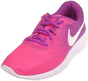 img 2 attached to Vibrant Violet Deadly Nike Girls Tanjun Shoes: Style and Performance in Girls' Athletic Footwear