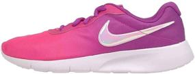 img 1 attached to Vibrant Violet Deadly Nike Girls Tanjun Shoes: Style and Performance in Girls' Athletic Footwear